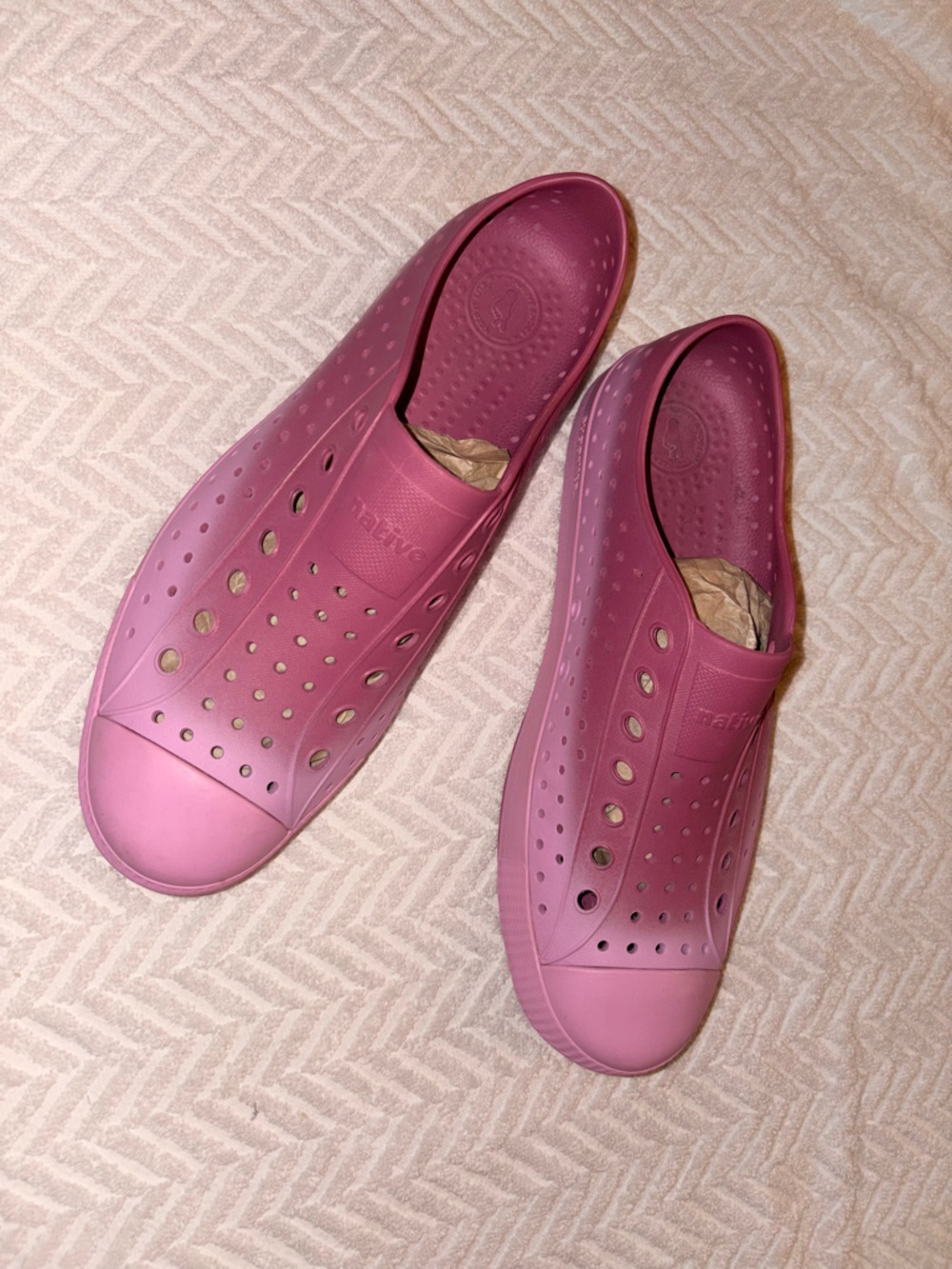 Native Shoes Women's Slip-On Sneakers in Rose Pink